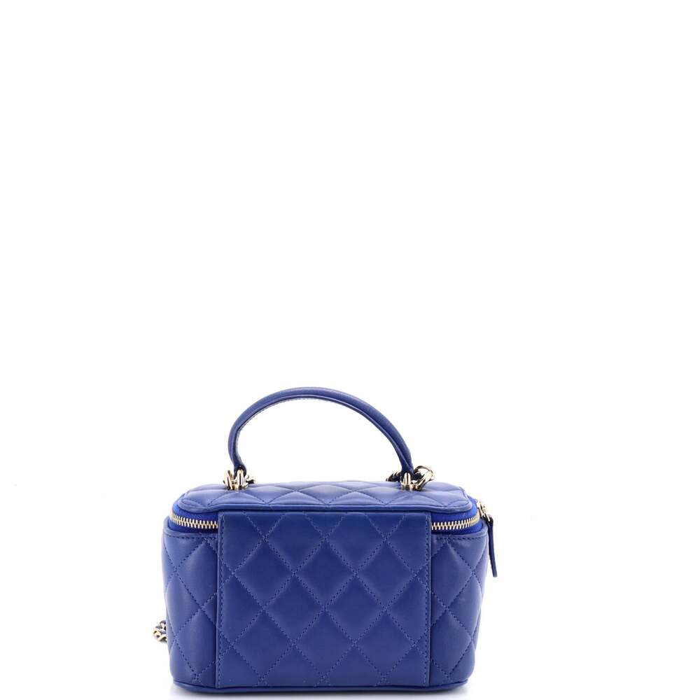 Chanel Classic Top Handle Vanity Case #249643C41B - Picture 3 of 7